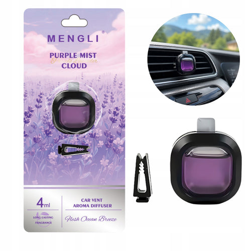 Vôňa do auta na mriežku vetrania Drivio24 – Levanduľa 4 ml