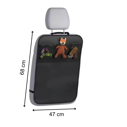 Poťah na zadné sedadlo auta Drivio24 s 3 úložnými vreckami, vodotesný chránič