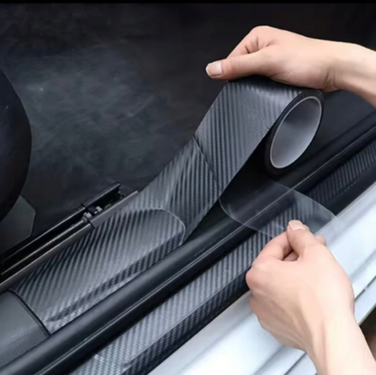 Ochranná páska, silná karbónová fólia na prahy a batožový priestor auta, 3m, Drivio24