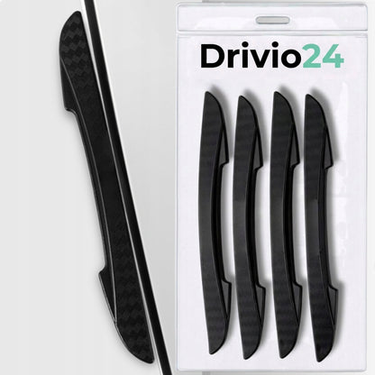 Ochrana dveří černá Drivio24 4 ks gumové zarážky do auta