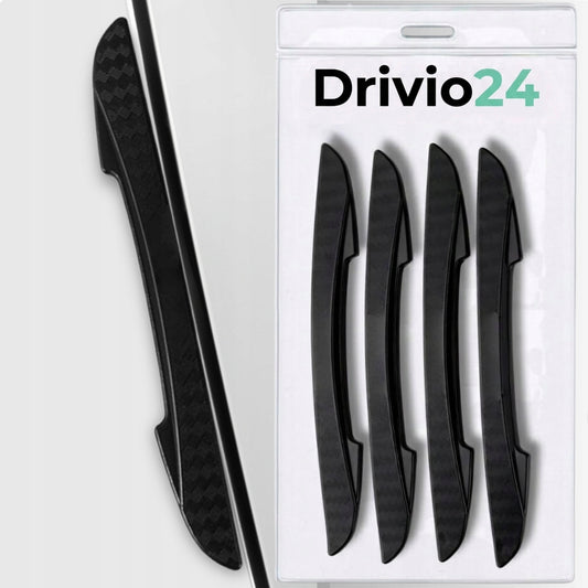 Ochrana dveří černá Drivio24 4 ks gumové zarážky do auta