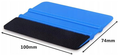 Ochranné nálepky na prahy auta, 4 ks, uhlíkové vlákno, fólia + stierka na lepenie Drivio24