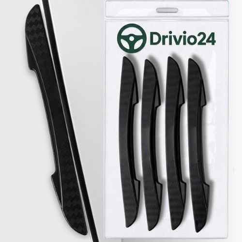 4x Ochranné lišty na dvere auta, nárazníky, nárazové lišty Drivio24