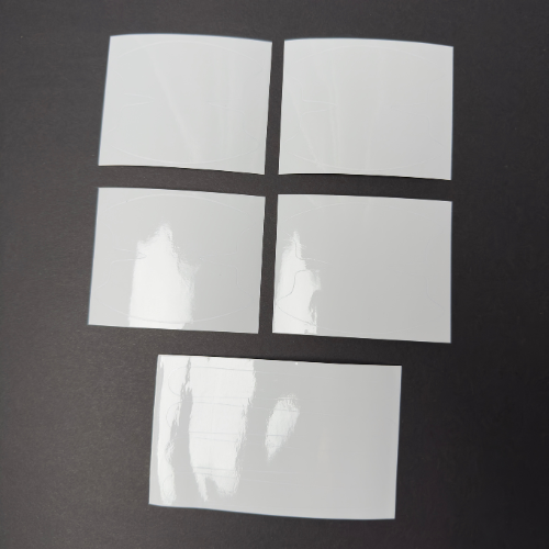 8x Ochranná fólia, nálepky pod dverné kľučky, bezfarebné, Drivio24