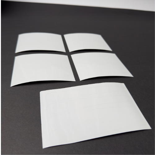 8x Ochranná fólia, nálepky pod dverné kľučky, bezfarebné, Drivio24