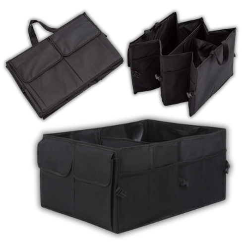 Organizér do kufra auta, taška do kufra auta so suchým zipsom, veľká Drivio24