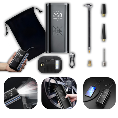 Drivio24 Kompresor do auta, batériový kompresor, elektrické čerpadlo 