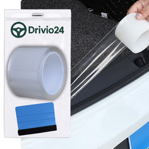 Ochranná páska, silná fólia na prahy dverí auta, bezfarebná, 3m, Drivio24