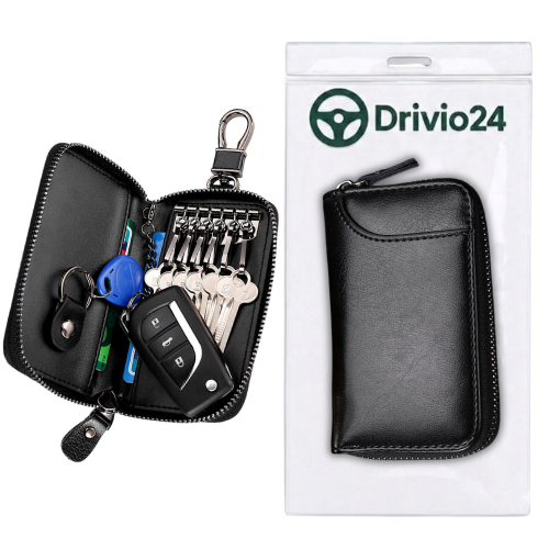 Koženkový obal, pouzdro, kryt na kľúče, kľúč od auta Drivio24