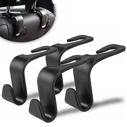 Háčky na opierky hlavy do auta na tašky, 4 ks, Drivio24