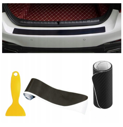 Ochranná 3D nálepka na prah batožinového priestoru 90 cm + stierka Drivio24