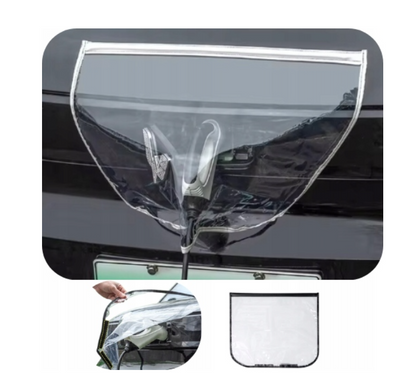 Ochranný kryt proti dažďu pre nabíjací port elektrického vozidla Drivio24