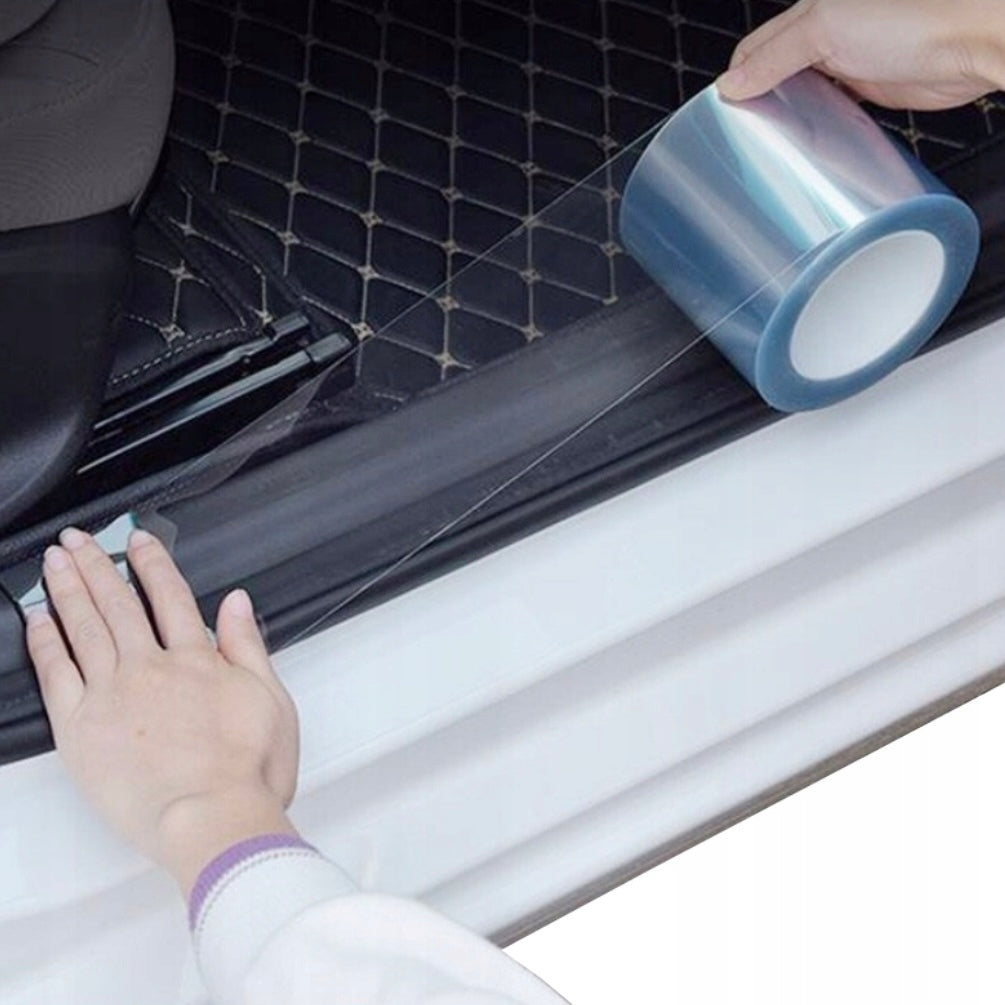 Ochranná páska, silná fólia na prahy dverí auta, bezfarebná, 3m, Drivio24