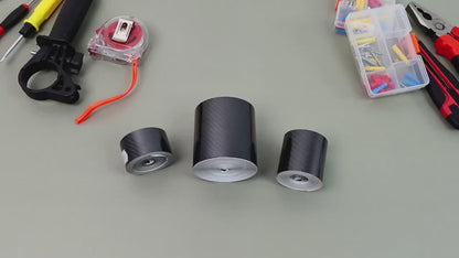 Ochranná páska z uhlíkových vláken na prahy a batožinový priestor auta 3m + stierka Drivio24